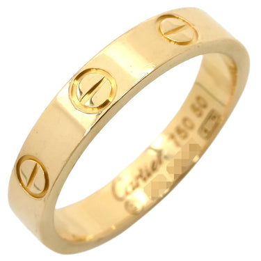 カルティエ Cartier ミニラブリング B4050550 イエローゴールド K18YG #50(JP10) リング 指輪 スモールモデル LOVE Ring 750YG 10号