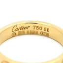 カルティエ Cartier ミニラブリング B4050550 イエローゴールド K18YG #50(JP10) リング 指輪 スモールモデル LOVE Ring 750YG 10号