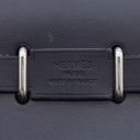 エルメス HERMES エールバッグジップ ミニ ルトゥルネ ブルーインディゴ×ブラック キャンバス トワルミリタリー ヴァッシュハンター ショルダーバッグ シルバー金具 新品 未使用 2025年製