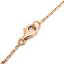 ヴァンクリーフアーペル Van Cleef & Arpels ヴィンテージ アルハンブラ ピンクXローズゴールド K18PG ダイヤモンド セーブル ネックレス PG金具 2015年ホリデー限定 セーブル 1Pダイヤ 18K