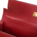 エルメス HERMES ケリー32 外縫い ヴァーミリオン ボックスカーフ 2WAYバッグ ゴールド金具 赤