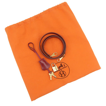 エルメス HERMES ケリー32 外縫い ヴァーミリオン ボックスカーフ 2WAYバッグ ゴールド金具 赤