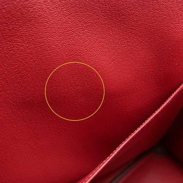 エルメス HERMES バーキン35 ルージュカザック ヴォーエプソン ハンドバッグ ゴールド金具 【PO品】 赤