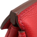 エルメス HERMES バーキン35 ルージュカザック ヴォーエプソン ハンドバッグ ゴールド金具 【PO品】 赤