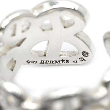 エルメス HERMES シェーヌダンクル アンシェネ GM シルバー シルバー925 #57(JP17) リング 指輪 アクセサリー AG925 17号
