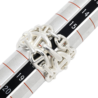 エルメス HERMES シェーヌダンクル アンシェネ GM シルバー シルバー925 #57(JP17) リング 指輪 アクセサリー AG925 17号