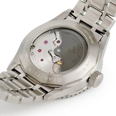 腕時計 ブランパン BLANCPAIN フィフティ ファゾムス バチスカーフ 5000-1110-B52A 自動巻き メンズ メテオグレー 逆回転防止ベゼル
