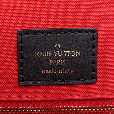 ルイヴィトン LOUIS VUITTON オンザゴー MM M45321 モノグラム モノグラムキャンバス モノグラムリバースキャンバス トートバッグ ゴールド金具 茶 ハンドバッグ