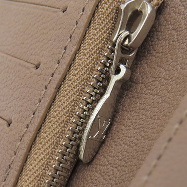 ルイヴィトン LOUIS VUITTON LV ヴェルティカル ウォレット コンパクト N87279 サハラ×ブラウン クロコダイル 二つ折り財布 シルバー金具 新品 未使用