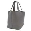 エルメス HERMES ピコタンロック MM 22 アルドワーズ トリヨンクレマンス ハンドバッグ シャンパンゴールド金具 新品 未使用 グレージュ 2024年製