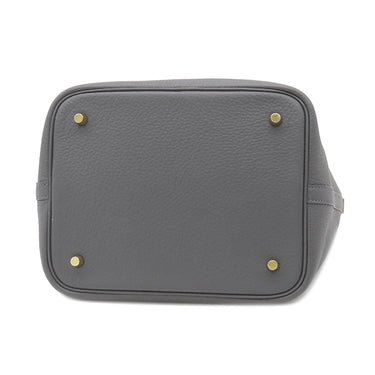エルメス HERMES ピコタンロック MM 22 アルドワーズ トリヨンクレマンス ハンドバッグ シャンパンゴールド金具 新品 未使用 グレージュ 2024年製