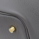 エルメス HERMES ピコタンロック MM 22 アルドワーズ トリヨンクレマンス ハンドバッグ シャンパンゴールド金具 新品 未使用 グレージュ 2024年製