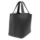 エルメス HERMES ピコタンロック 18 PM ブラック トリヨンクレマンス ハンドバッグ シルバー金具 新品 未使用 黒 2025年製