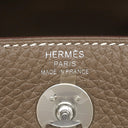 エルメス HERMES リンディ ミニ エトゥープ トリヨンクレマンス ショルダーバッグ シルバー金具