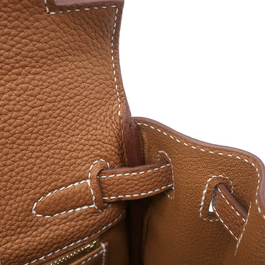 エルメス HERMES ケリー25 内縫い ゴールド トゴ 2WAYバッグ ゴールド金具 新品 未使用 茶 2026年製
