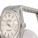 腕時計 ロレックス ROLEX デイトジャスト 36 16234 Y番 自動巻き メンズ Y番 K18WG×SS コンビ シルバー ホワイトロレゾール