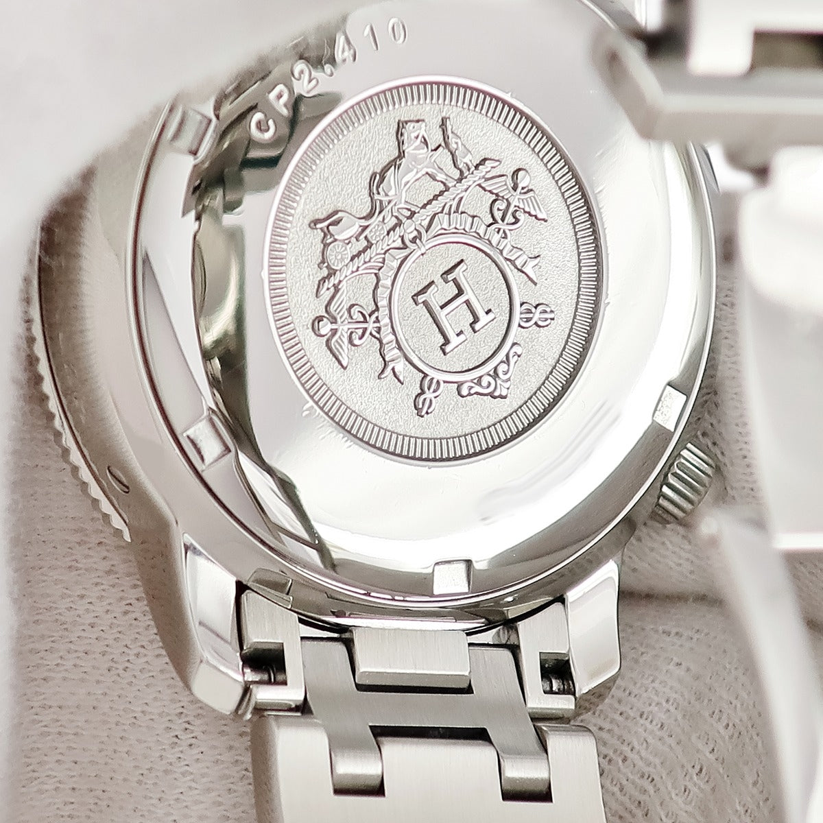 エルメス HERMES クリッパー ダイバー クロノグラフ CP2.410 クオーツ