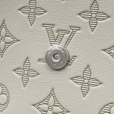 ルイヴィトン LOUIS VUITTON パルス メッセンジャー M14912 サンド カーフ モノグラムシャドウ ショルダーバッグ マットブラック金具 ベージュ