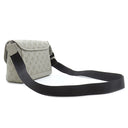ルイヴィトン LOUIS VUITTON パルス メッセンジャー M14912 サンド カーフ モノグラムシャドウ ショルダーバッグ マットブラック金具 ベージュ