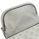 ルイヴィトン LOUIS VUITTON パルス メッセンジャー M14912 サンド カーフ モノグラムシャドウ ショルダーバッグ マットブラック金具 ベージュ