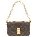 ルイヴィトン LOUIS VUITTON ポシェット メティス EW M46279 モノグラム モノグラムキャンバス 2WAYバッグ ゴールド金具 茶 ショルダーバッグ