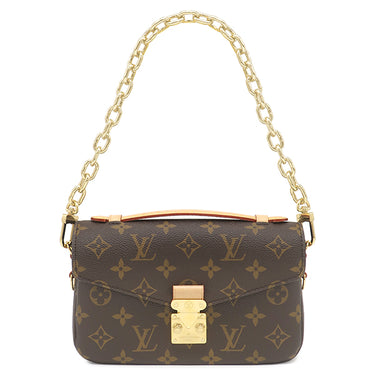ルイヴィトン LOUIS VUITTON ポシェット メティス EW M46279 モノグラム モノグラムキャンバス 2WAYバッグ ゴールド金具 茶 ショルダーバッグ