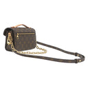ルイヴィトン LOUIS VUITTON ポシェット メティス EW M46279 モノグラム モノグラムキャンバス 2WAYバッグ ゴールド金具 茶 ショルダーバッグ
