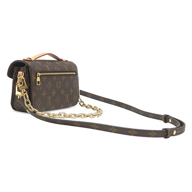ルイヴィトン LOUIS VUITTON ポシェット メティス EW M46279 モノグラム モノグラムキャンバス 2WAYバッグ ゴールド金具 茶 ショルダーバッグ