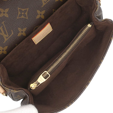 ルイヴィトン LOUIS VUITTON ポシェット メティス EW M46279 モノグラム モノグラムキャンバス 2WAYバッグ ゴールド金具 茶 ショルダーバッグ
