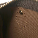 ルイヴィトン LOUIS VUITTON ナノ スピーディ M81085 モノグラム モノグラムキャンバス 2WAYバッグ ゴールド金具 ショルダー ハンドバッグ 茶