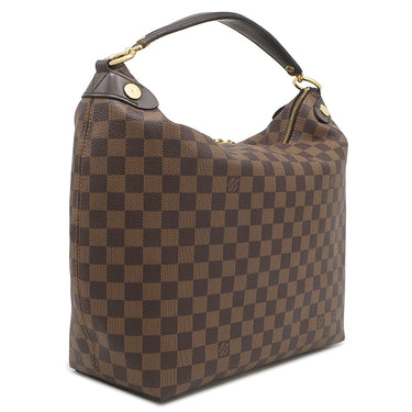 ルイヴィトン LOUIS VUITTON ドゥオモホーボー N41861 ダミエエベヌ ダミエキャンバス ハンドバッグ ゴールド金具 茶 ショルダーバッグ 肩掛け