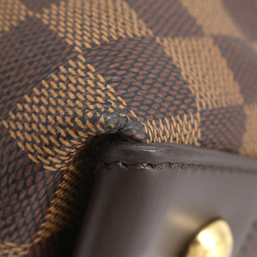 ルイヴィトン LOUIS VUITTON ドゥオモホーボー N41861 ダミエエベヌ ダミエキャンバス ハンドバッグ ゴールド金具 茶 ショルダーバッグ 肩掛け