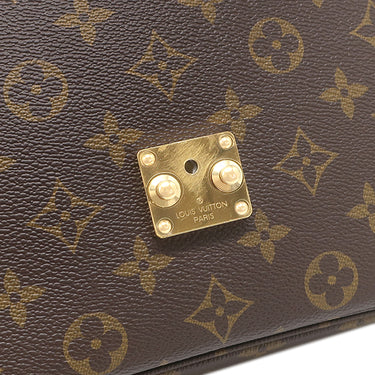 ルイヴィトン LOUIS VUITTON ポシェット メティス MM M44875 モノグラム モノグラムキャンバス 2WAYバッグ ゴールド金具 茶 ショルダー ハンドバッグ