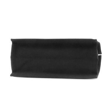 サンローラン SAINT LAURENT ノース サウス リヴ ゴーシュ 632539 ブラック キャンバス レザー トートバッグ シルバー金具 黒 RIVE GAUCHE