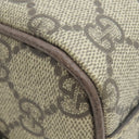 グッチ GUCCI オフィディア スモール ボストンバッグ 517350 ベージュ×ダークブラウン GGスプリームキャンバス レザー 2WAYバッグ ゴールド金具 茶 シェリー