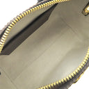 グッチ GUCCI オフィディア スモール ボストンバッグ 517350 ベージュ×ダークブラウン GGスプリームキャンバス レザー 2WAYバッグ ゴールド金具 茶 シェリー