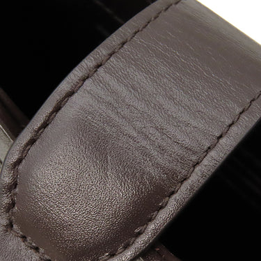 グッチ GUCCI ミニ バケット 782919 ベージュ×ブラウン GGキャンバス レザー ショルダーバッグ シャンパンゴールド金具 茶