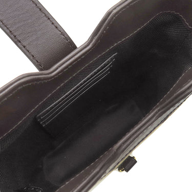 グッチ GUCCI ミニ バケット 782919 ベージュ×ブラウン GGキャンバス レザー ショルダーバッグ シャンパンゴールド金具 茶