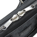 グッチ GUCCI GGスプリーム ブリーフケース 474135 ブラック GGスプリームキャンバス 2WAYバッグ シルバー金具 ビジネスバッグ