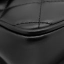 グッチ GUCCI デコ レザー チェーンショルダー 741457 ブラック レザー ショルダーバッグ シルバー金具 黒 ゴールド×シルバー