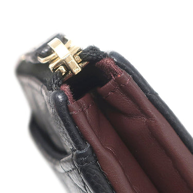 シャネル CHANEL マトラッセ コンパクトウォレット AP3999 ブラック キャビアスキン コインケース ゴールド金具 ココマーク