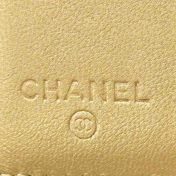 シャネル Chanel シャネル19 フラップ ウォレット AP1789 ゴールド