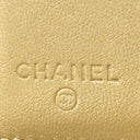シャネル CHANEL シャネル19 フラップ ウォレット AP1789 ゴールド ラムスキン 三つ折り財布 ゴールド金具 ディズヌフ ココマーク
