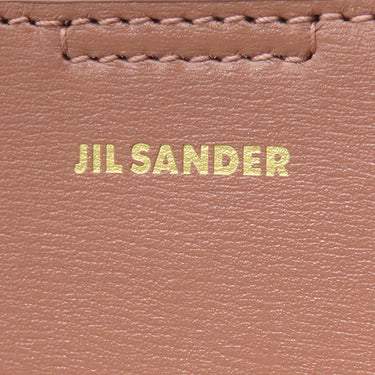 ジルサンダー Jil Sander Tangle スモール ピンク カーフ ショルダーバッグ ゴールド金具 斜め掛け