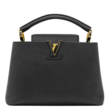 ルイヴィトン LOUIS VUITTON カプシーヌ BB M94755 ブラック レザー トリヨンレザー 　　 2WAYバッグ ゴールド金具 ショルダーバッグ ハンドバッグ 黒×ピンク