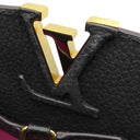 ルイヴィトン LOUIS VUITTON カプシーヌ BB M94755 ブラック レザー トリヨンレザー 　　 2WAYバッグ ゴールド金具 ショルダーバッグ ハンドバッグ 黒×ピンク