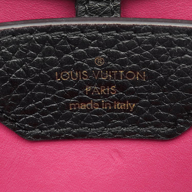 ルイヴィトン LOUIS VUITTON カプシーヌ BB M94755 ブラック レザー トリヨンレザー 　　 2WAYバッグ ゴールド金具 ショルダーバッグ ハンドバッグ 黒×ピンク
