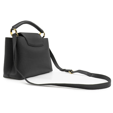 ルイヴィトン LOUIS VUITTON カプシーヌ BB M94755 ブラック レザー トリヨンレザー 　　 2WAYバッグ ゴールド金具 ショルダーバッグ ハンドバッグ 黒×ピンク