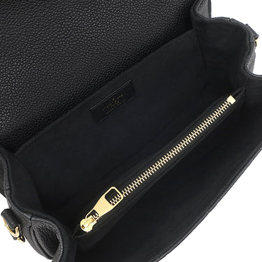 ルイヴィトン LOUIS VUITTON ポシェット メティス EW M46595 ノワール モノグラムアンプラント 2WAYバッグ ゴールド金具 黒