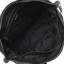 プラダ PRADA 三角ロゴ トート 2VG024 NERO ナイロン レザー 2WAYバッグ シルバー金具 ショルダー 黒
